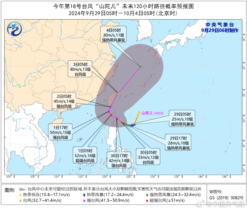 台风最新动态报告，9月3号台风消息更新