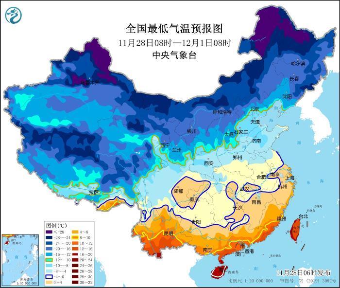 最新全国天气预报，未来三天详细天气概览