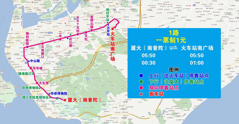 厦门BRT最新线路图揭秘，探索城市快速公共交通网络之旅