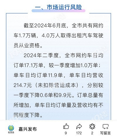 嘉兴网约车行业动态，最新消息与行业发展展望