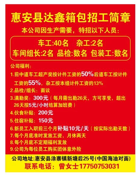 惠安县城最新招聘信息引发广泛关注与影响