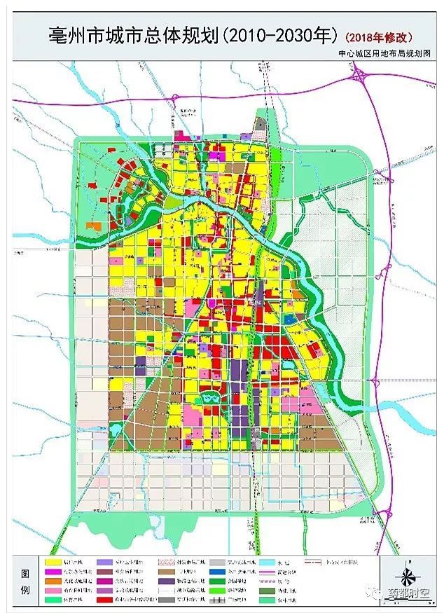 亳州市城区最新规划图，塑造未来城市新蓝图